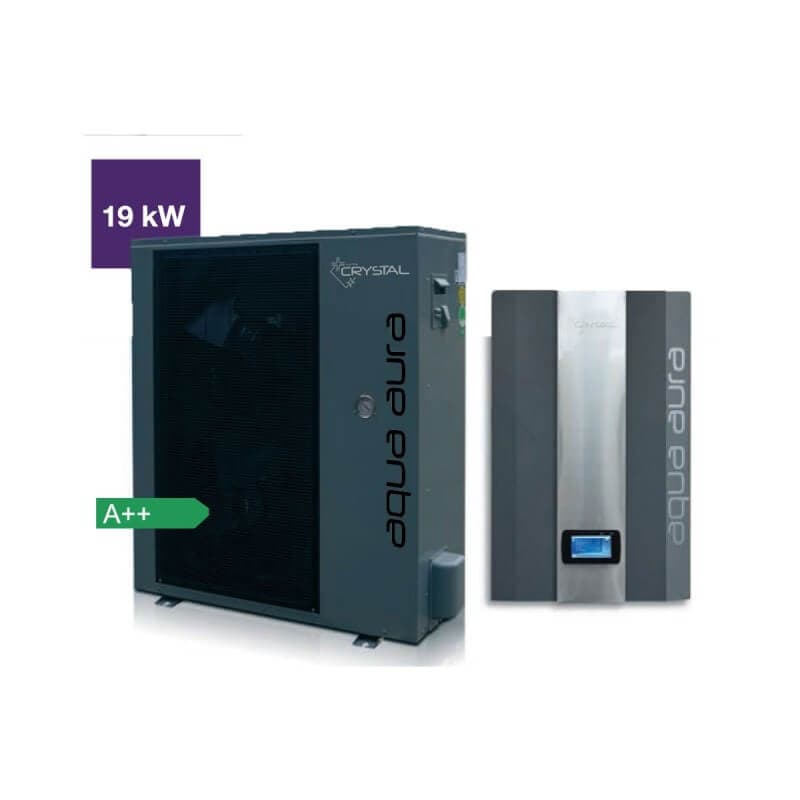 Crystal Aqua Aura 19 kW - Инверторна термопомпа въздух-вода