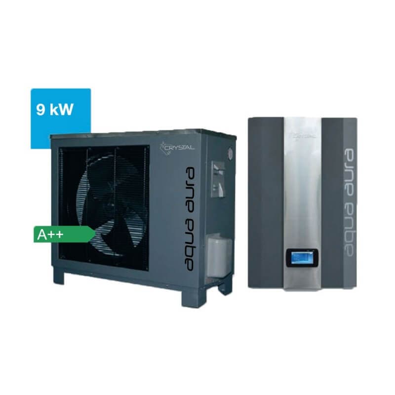 Crystal Aqua Aura 9 kW - Инверторна термопомпа въздух-вода