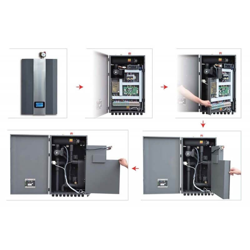Crystal Aqua Aura 9 kW - Инверторна термопомпа въздух-вода 3