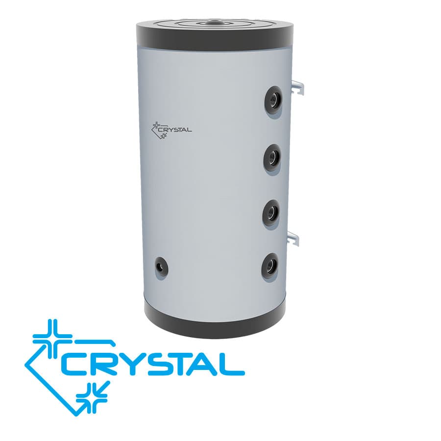 Crystal Емайлиран буферен съд 120L